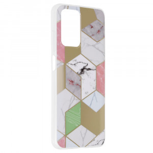 Husa telefon Xiaomi Redmi 10 2021 / Redmi 10 2022 - Techsuit Marble Series - Purple Hex - Img 2