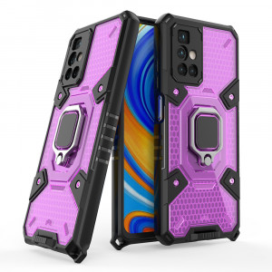 Husa telefon Xiaomi Redmi 10 / Redmi 10 2022 - Techsuit Honeycomb Armor - Rose-Violet - Img 1
