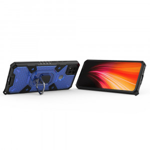 Husa telefon Xiaomi Redmi 9C / Redmi 9C NFC - Techsuit Honeycomb Armor - Blue - Img 2