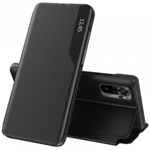 Husa telefon Xiaomi Redmi Note 10 4G / Note 10S / Poco M5s - Techsuit eFold Series - Black - Img 1