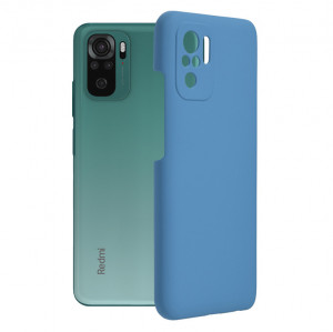 Husa telefon Xiaomi Redmi Note 10 4G / Note 10S / Poco M5s - Techsuit Soft Edge Silicone - Denim Blue