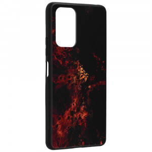 Husa telefon Xiaomi Redmi Note 10 Pro / Note 10 Pro Max - Techsuit Glaze Series - Red Nebula - Img 2