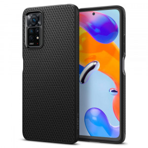 Husa telefon Xiaomi Redmi Note 11 Pro 4G / Note 11 Pro 5G - Spigen Liquid Air - Matte Black - Img 1