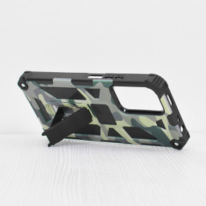 Husa telefon Xiaomi Redmi Note 11 Pro+ 5G - Techsuit Blazor Series - Camo Lime - Img 2