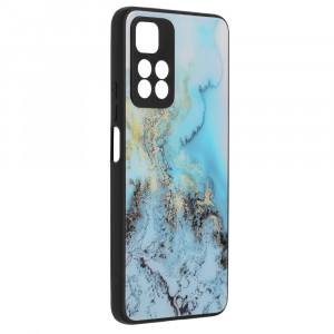 Husa telefon Xiaomi Redmi Note 11 Pro+ 5G - Techsuit Glaze Series - Blue Ocean - Img 2