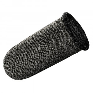 Manusi Antialunecare de Gaming pentru Degete - Hoco Phantom (GM4) - Black / Silver - Img 1