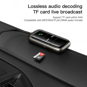 Modulator FM Bluetooth, card TF - Yesido receiver (YAU32) - Black - Img 3