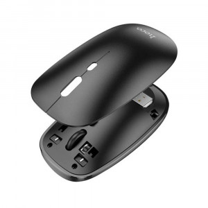 Mouse Wireless 2.4G, 800/1200/1600 DPI - Hoco (GM15) - Black - Img 3