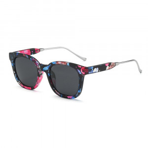 Ochelari de Soare pentru Femei - Techsuit Polarised (2050) - Grey Flowers - Img 1