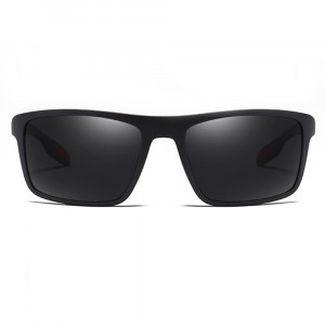 Ochelari de Soare - Techsuit Polarised TR90 (MM101) - Matte Black / Red - Img 2