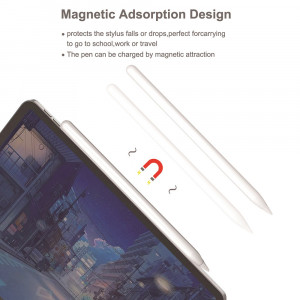 Stylus Pen pentru iPad cu Functia Palm Rejection - Techsuit (M2) - White - Img 4