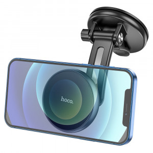 Suport Auto Magnetic Bord / Parbriz - Hoco 360 Rotation Angle (CA100) - Black - Img 4