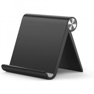 Suport Birou Telefon / Tableta - Techsuit Folding (ABS-BK1) - Black - Img 1