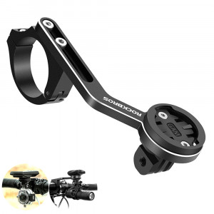 Suport Lanterna / Cronometru Bicicleta - RockBros (29210005001) - Black - Img 2