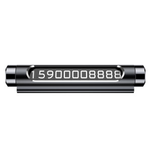 Suport Numar Auto Bord - Baseus Temporary Parking (ACNUM-01) - Black - Img 2