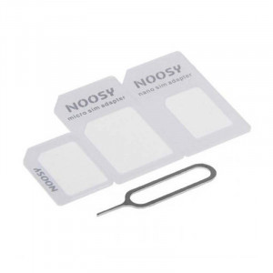 Adaptor pentru SIM, Nano, Micro - Techsuit Unlimited Innovation - White - Img 1