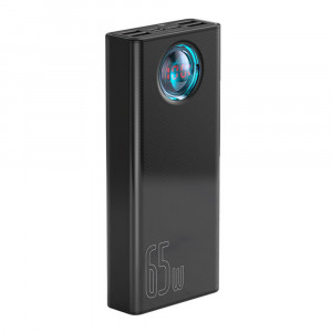 Baterie Externa 30000mAh - Baseus Amblight Digital Display (PPLG000101) - Black - Img 1