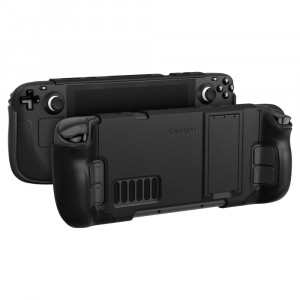 Carcasa pentru Steam Deck - Spigen Thin Fit PRO - Black - Img 2