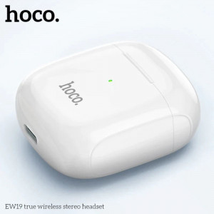 Casti Bluetooth 5.3 Wireless, TWS - Hoco (EW19) - White - Img 3