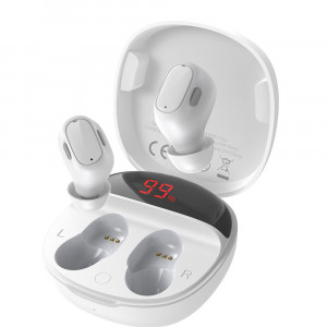 Casti Bluetooth Wireless - Baseus Encok WM01 Plus (NGWM01P-02) - White - Img 2