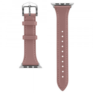 Curea pentru Apple Watch 1/2/3/4/5/6/7/8/SE/SE 2 (38/40/41mm) - Spigen Cyrill Kajuk - Rose - Img 3