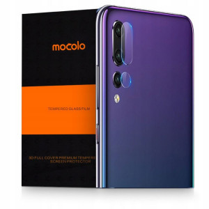 Folie Camera pentru Huawei P20 / P20 Pro - Mocolo Full Clear Camera Glass - Clear - Img 1