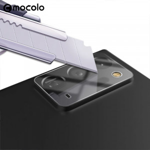 Folie Camera pentru Samsung Galaxy A02s / A03s - Mocolo Silk HD PRO Camera Glass - Black - Img 3