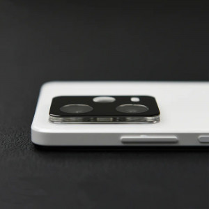 Folie Camera pentru Xiaomi Redmi Note 12 5G / Poco X5 - Techsuit Full Camera Glass - Black - Img 3