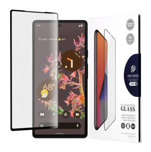 Folie protectie telefon Google Pixel 6 - Dux Ducis Tempered Glass - Black - Img 1