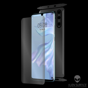 Folie protectie telefon Huawei P30 Pro / P30 Pro New Edition - Alien Surface Screen+Edges+Back - Transparent - Img 3
