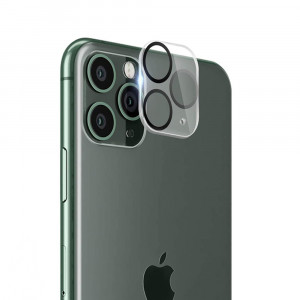 Folie protectie telefon iPhone 11 Pro / 11 Pro Max - Lito S+ Camera Glass Protector - Black/Transparent - Img 1