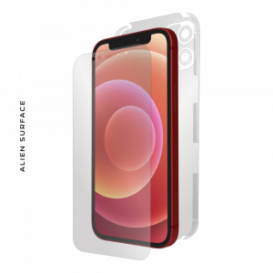 Folie protectie telefon iPhone 12 - Alien Surface Screen+Edges+Back - Transparent - Img 2