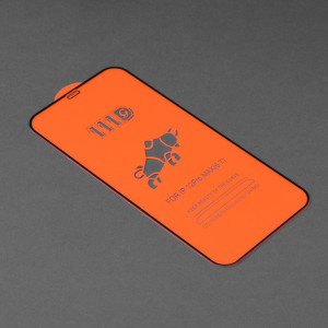 Folie protectie telefon iPhone 12 Pro Max - Techsuit 111D Full Cover / Full Glue Glass - Black - Img 2