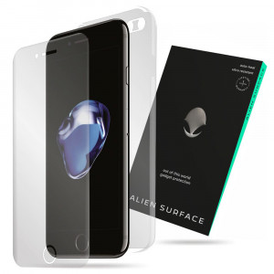 Folie protectie telefon iPhone 7 / 8 - Alien Surface Screen+Edges+Back - Transparent - Img 1
