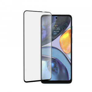 Folie protectie telefon Motorola Moto G22 - Mocolo 3D Curved Full Glue Glass - Black - Img 1
