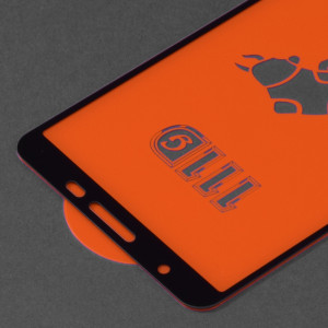 Folie protectie telefon Samsung Galaxy A01 Core / M01 Core - Techsuit 111D Full Cover / Full Glue Glass - Black - Img 3