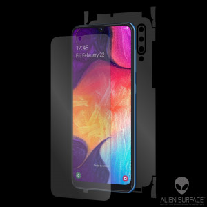 Folie protectie telefon Samsung Galaxy A30s / A50 / A50s - Alien Surface Screen+Edges+Back - Transparent - Img 3