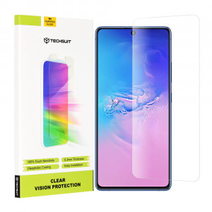 Folie protectie telefon Samsung Galaxy S10 Lite - Techsuit Clear Vision Glass - Transparent - Img 1