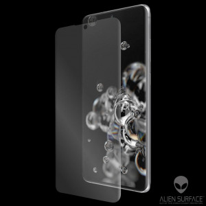 Folie protectie telefon Samsung Galaxy S20 Ultra / S20 Ultra 5G - Alien Surface Screen Case Friendly - Transparent - Img 2