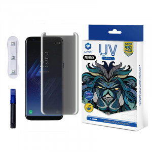 Folie protectie telefon Samsung Galaxy S8 - Lito 3D UV Glass - Privacy - Img 1