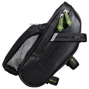 Geanta Cadru Bicicleta 24.5x8x9cm - RockBros Quick Mount (C7-1) - Black - Img 1