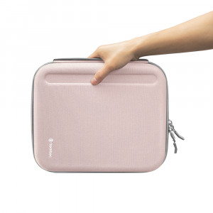 Geanta pentru iPad Pro 12.9 (2018 / 2020 / 2021 / 2022) - Tomtoc FancyCase (B06B1P1) - Pink - Img 4
