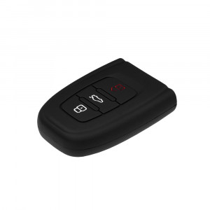 Husa pentru cheie Audi Quattro, Q5, Q7 - Techsuit Car Key Case (1009.02) - Black - Img 3