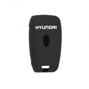 Husa pentru cheie Hyundai Elantra, Accent, Solaris, i30 - Techsuit Car Key Case (2003.19) - Black - Img 4