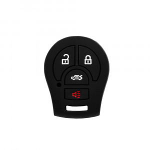 Husa pentru cheie Nissan Sentra, Rogue, Versa, March - Techsuit Car Key Case (1016.10) - Black - Img 1