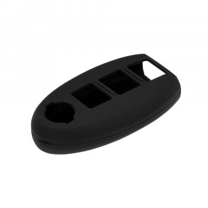 Husa pentru cheie Nissan Teana, Cube, Rogue, Tiida, Pulsar - Techsuit Car Key Case (1016.04) - Black - Img 4