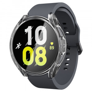 Husa pentru Samsung Galaxy Watch6 44mm - Spigen Ultra Hybrid - Crystal Clear - Img 1