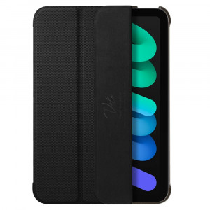Husa tableta iPad Mini 6 (2021) - Spigen Liquid Air Folio - Black - Img 2