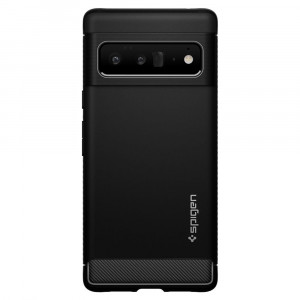 Husa telefon Google Pixel 6 Pro - Spigen Rugged Armor - Black - Img 4