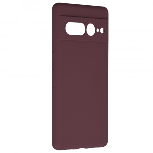 Husa telefon Google Pixel 7 Pro - Techsuit Soft Edge Silicone - Plum Violet - Img 2